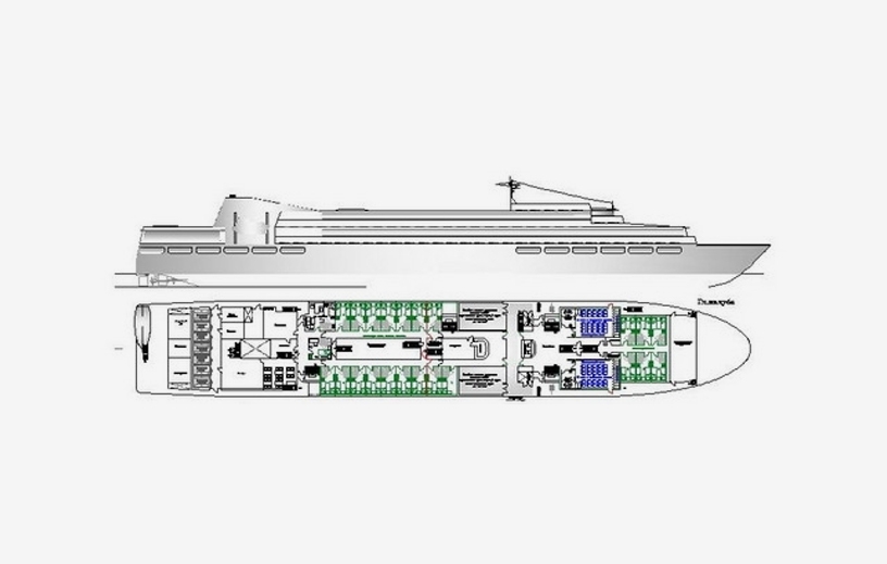 Грузо-пассажирский теплоход класса «О2,0 А»