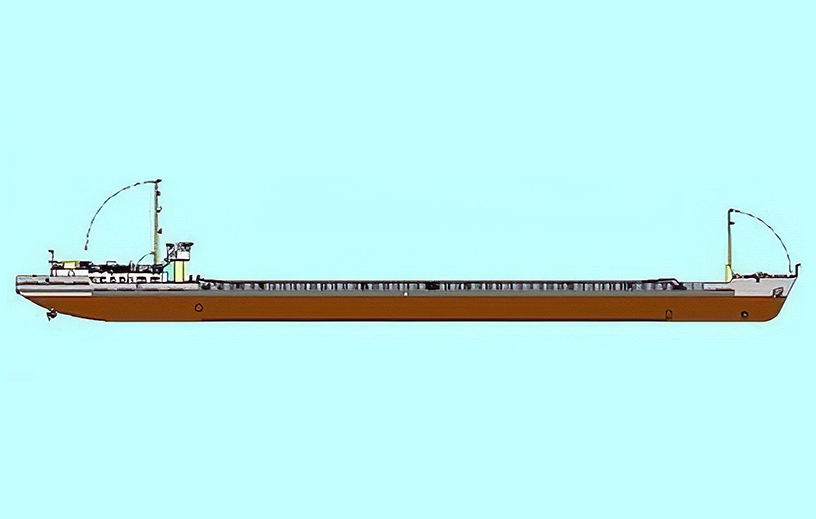 Теплоход-шаланда проекта 2810 взамен судов типа «Невский»