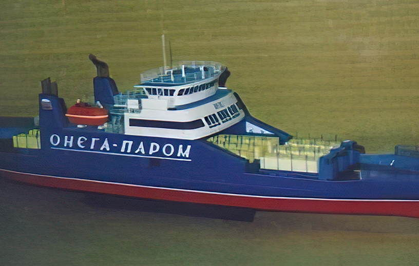 Автомобильно-пассажирский паром для Онежского озера класса «М3,0 (лед 60) А» проекта 2632