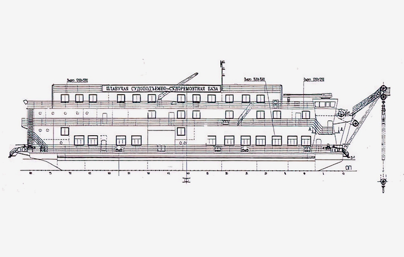 Плавмастерская класса «Р1,2А» проекта 2768